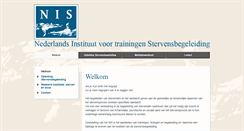 Desktop Screenshot of nis-stervensbegeleiding.nl